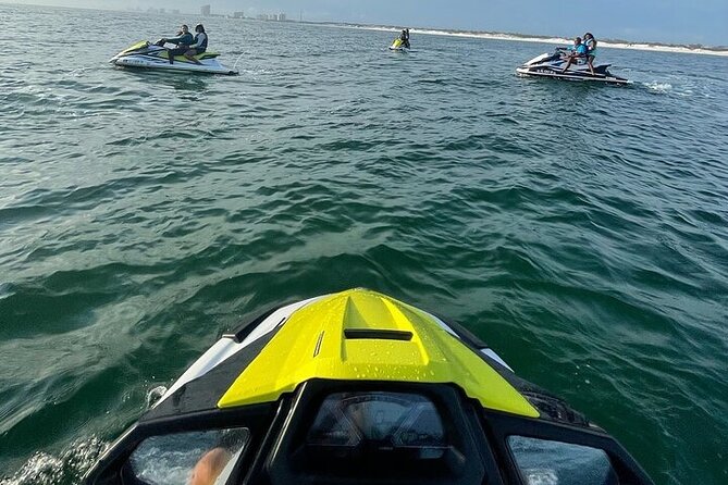 2 Hour Shell Island Jet Ski Dolphin Tour - A two-hour ride with more than a quick beach rental