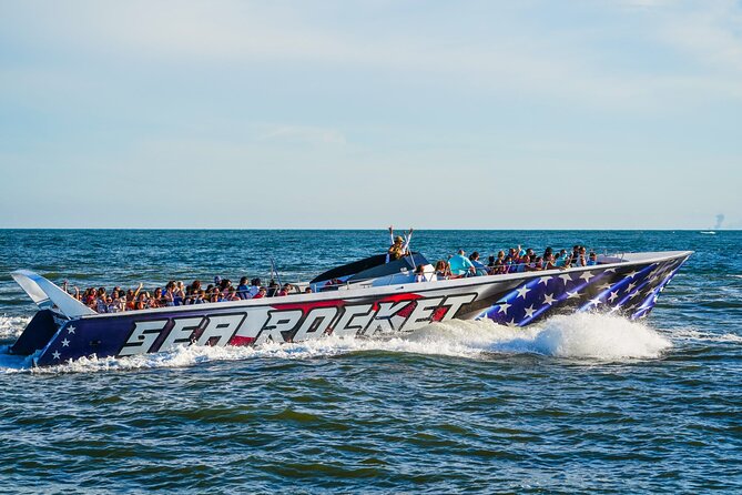 45-Minute Sea Rocket Speed Boat & Dolphin Cruise in Ocean City MD - Dolphin watching without false promises