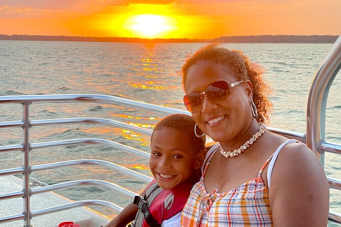 90 minute Hilton Head Sunset Dolphin Cruise - Sunset over the Lowcountry water