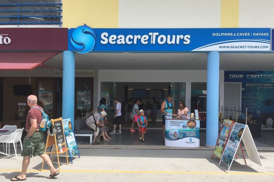 Albufeira: Dolphin Watching and Benagil Cave Boat Cruise - A swim stop when the sea allows