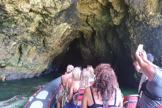 Albufeira: Dolphins and Caves Tour - From Albufeira Marina to the open sea