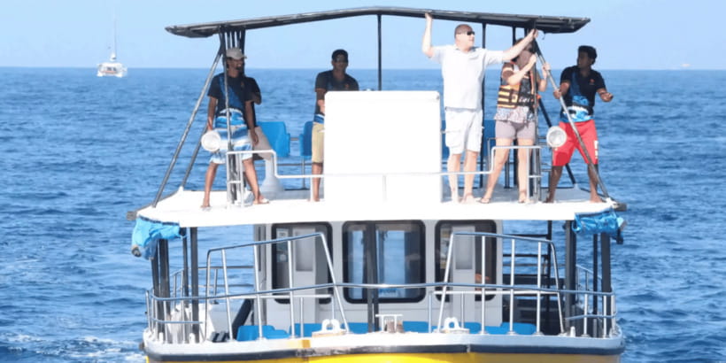 All Inclusive Mirissa Whale & Dolphin Watching + Snorkeling - Four hours on the Indian Ocean for whales and dolphins