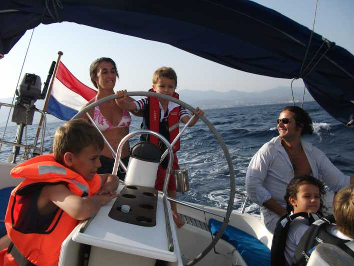 Always private 4 hour - Sail- dolphin Yacht Charter-paddle - Setting out from Estepona Port