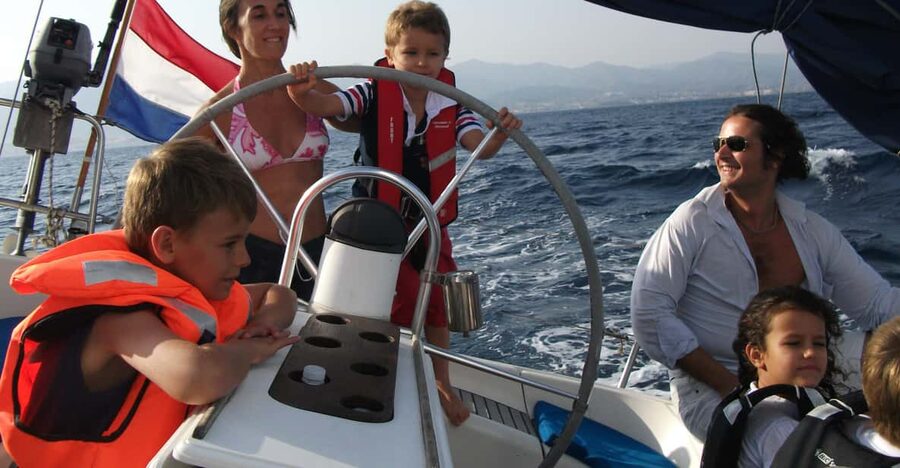 Always private 4 hour - Sail- dolphin Yacht Charter-paddle - What real sailing feels like on this charter