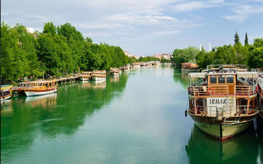 Ancient City or Dolphin observatıon cruise in Side w/Lunch - Dolphin Island: hope for wildlife, expect scenery