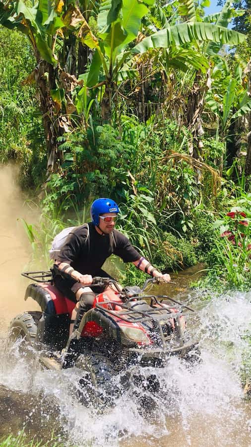 Bali: Dolphin Swimming Tour with ATV Quad Bike & Waterfall - Banyumala Twin Waterfall