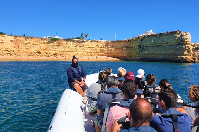 Benagil Caves Visit with Dolphins Watching from Albufeira - Praia da Marinha is more than a photo stop