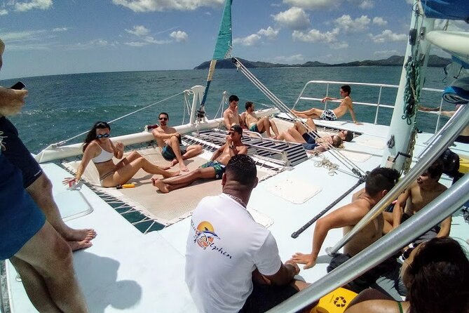 Blue Dolphin Catamaran Snorkeling Sunset Cruise from Tamarindo - Tamarindo departure and the first hour at sea