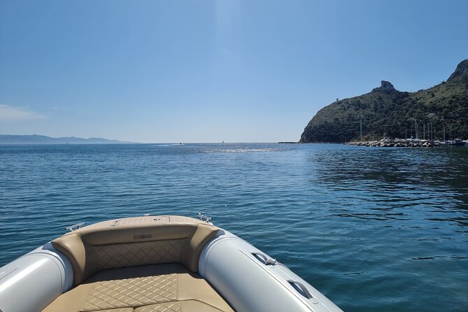 Cagliari Boat Tour 4 Stops .Possible Sighting of Dolphins - A swimming tour built around Cagliari’s coves