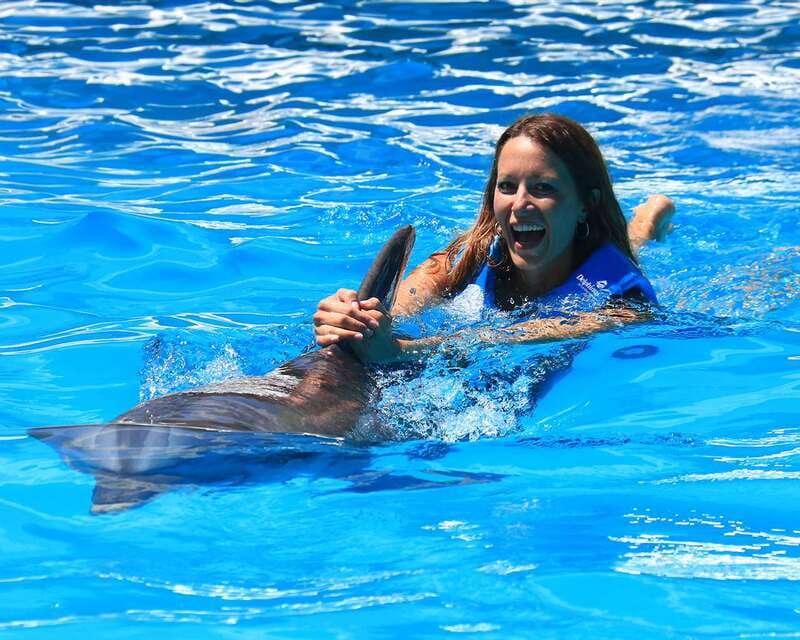 Cancun: Interactive Aquarium Ticket and Swim with Dolphins - Aquarium admission adds useful value