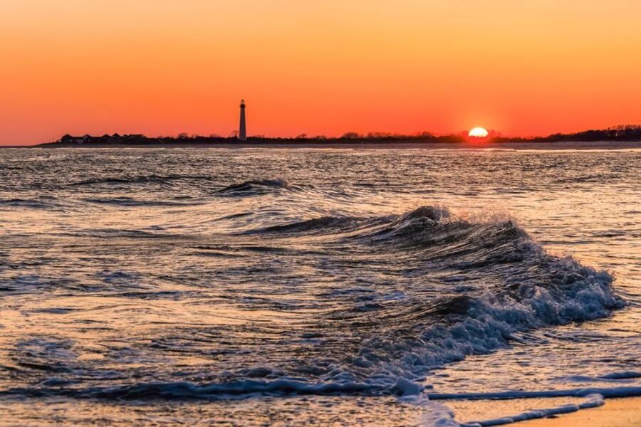 Cape May: Sunset Dolphin Cruise with Optional Wine Tastings - Setting Out From Cape May for a Bay Sunset