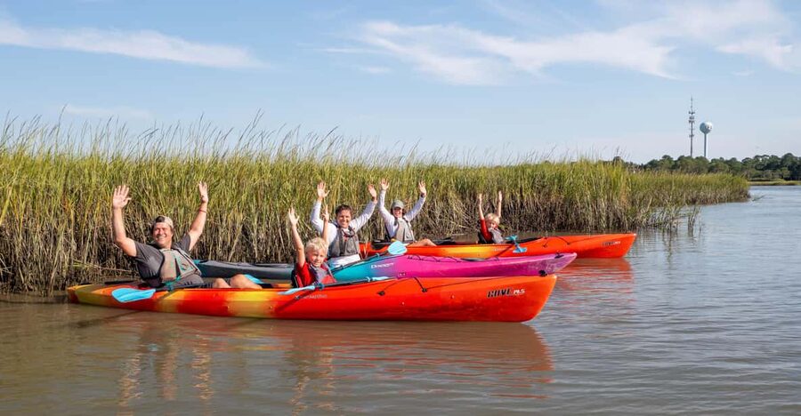Charleston: Folly Beach Afternoon Kayak Dolphin Safari - Key points to know before you book
