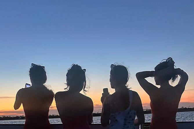 Charleston Harbor Sunset Cruise Scenic Views and Dolphin Spotting - A small group keeps the ride personal