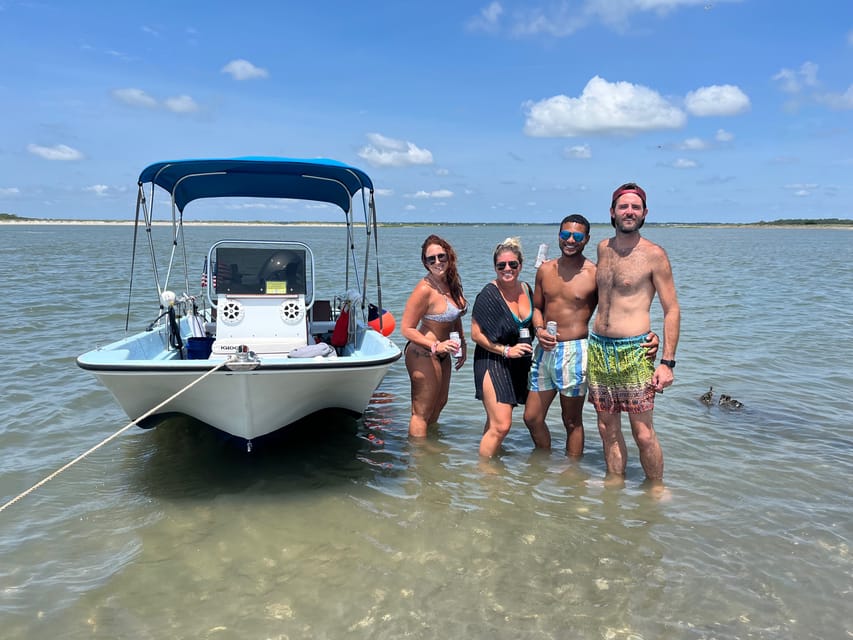 Charleston: Morris Island Dolphin Cruise with Beachcombing - Setting foot on Morris Island
