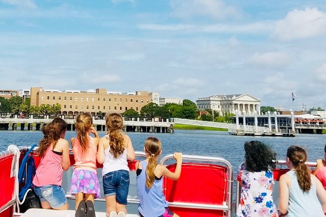 Charleston Water Taxi Cruise with Dolphin Sighting - Captains, commentary, and the human side