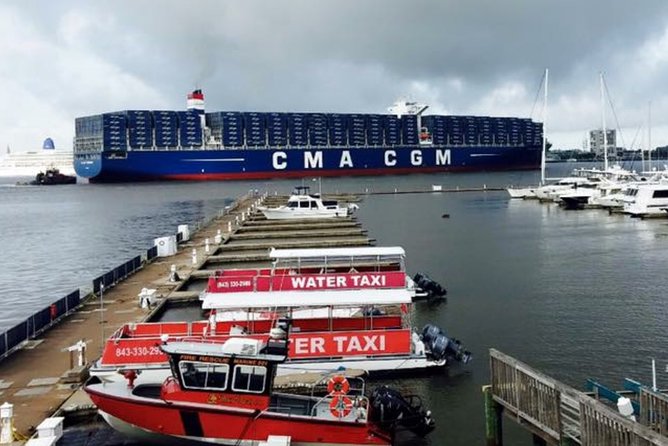 Charleston Water Taxi Cruise with Dolphin Sighting - Planning a half-day or a full harbor day