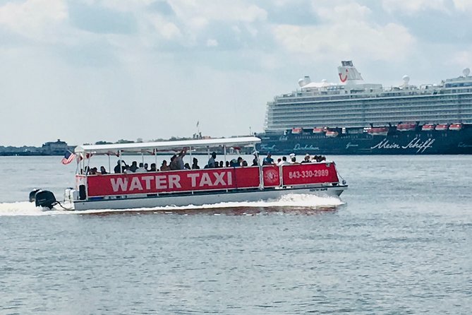 Charleston Water Taxi Cruise with Dolphin Sighting - Aquarium Wharf and the Maritime Center