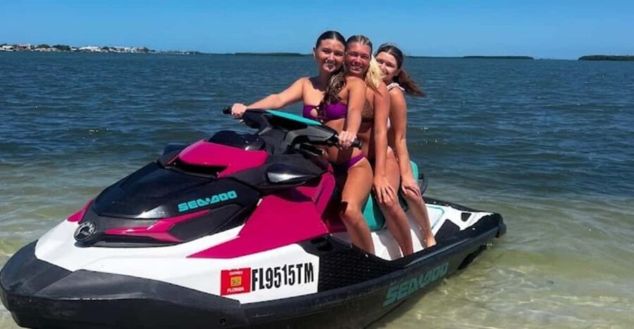 Clearwater: Dolphin Jet Ski Tour - 1 SKI FOR UP TO 3 PEOPLE - Key points to know before you book