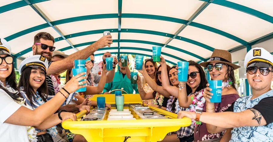Clearwater: Island Hop and Dolphin Watch Boat Tour - Music, Floats, and the BYOB Setup