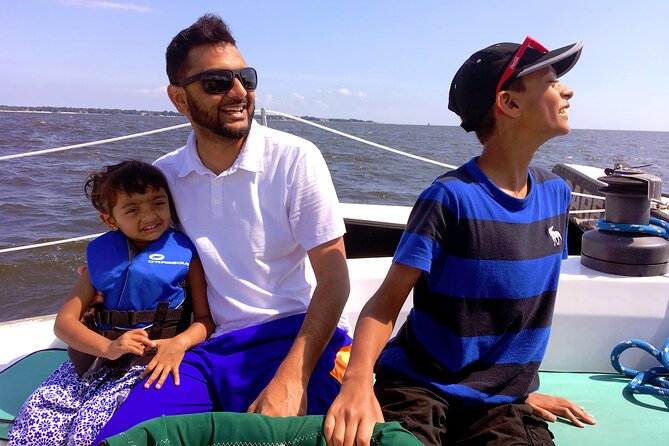 Condor Sailing Fun, Relaxing Public Dolphin & Sightseeing Cruise - Looking for dolphins around Pensacola Bay