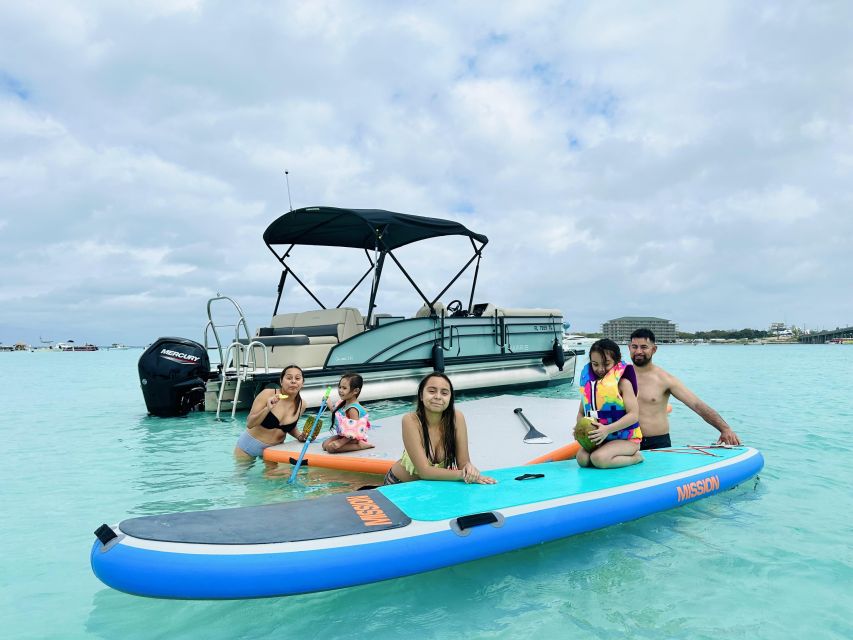Destin: Private Charter to Crab Island with Dolphin Sighting - Cruising Destin’s shore before Crab Island