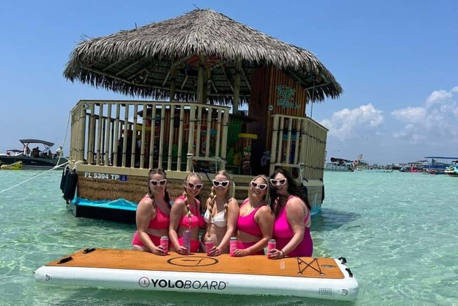 Destin: Sunset Crab Island & Dolphin Tour on Tiki Vessel - Is $54 a good value?
