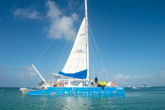 Dolphin Catamaran Snorkel and Sail with Open Bar - Boca Catalina Bay and the second water stop