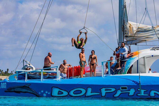 Dolphin Catamaran Snorkel and Sail with Open Bar - What you actually eat and drink