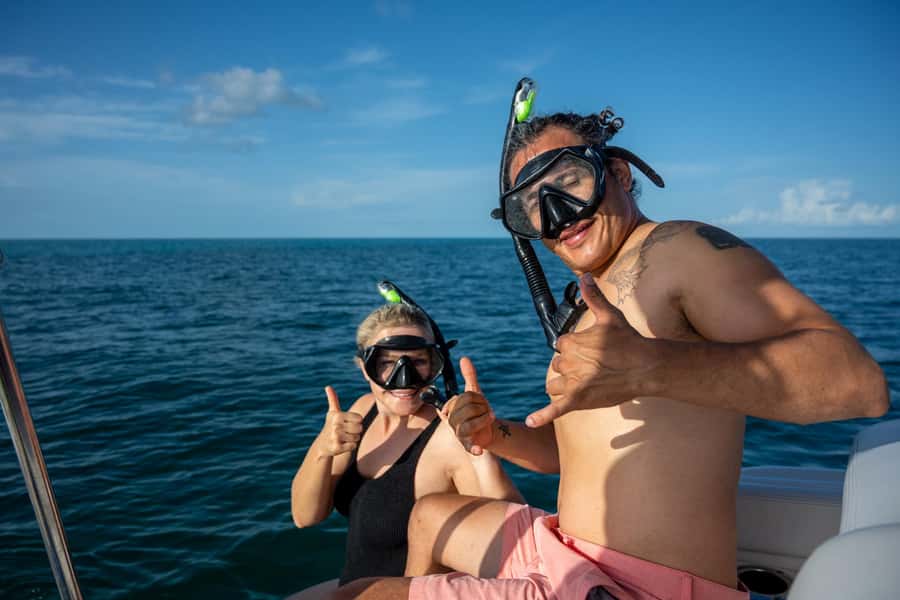 Dolphin & Snorkeling Key West - A shallow sandbar closes the day at an easy pace
