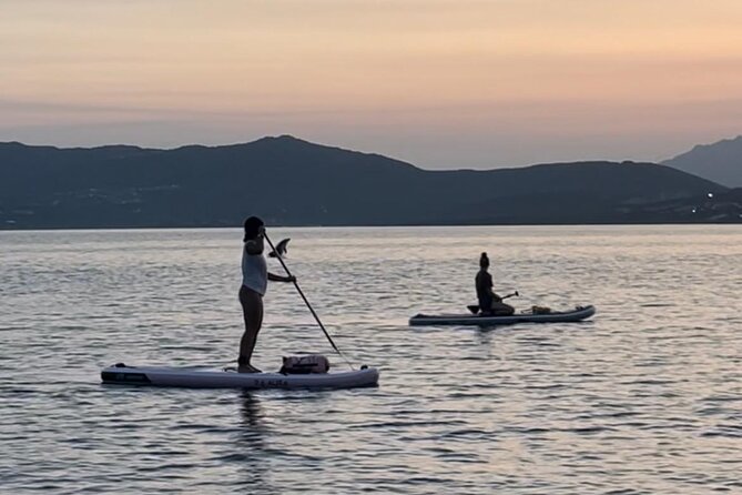 Dolphin-spotting SUP tour with Golfo Aranci aperitif - Sunrise breakfast or sunset aperitif