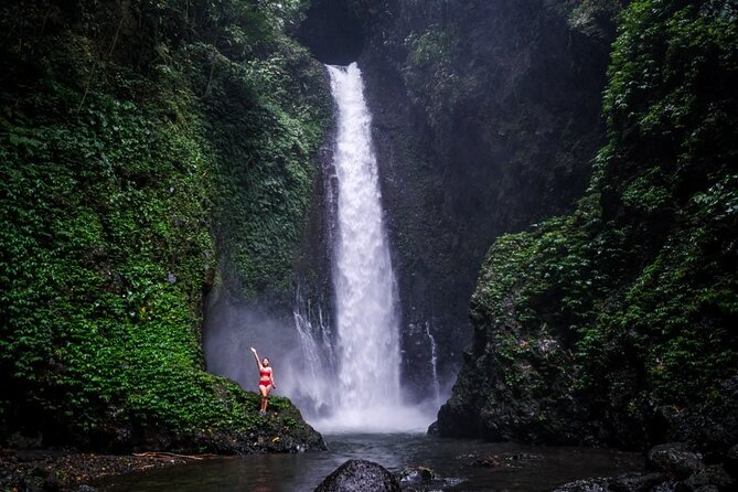 Dolphin Tour and Sunrise Watching in Lovina Beach - All Inclusive - Wanagiri swing and the view over Lake Buyan