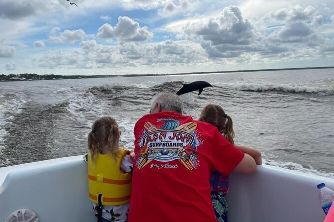 Dolphin Watching aboard the Cold Mil Fleet - The Double Surf idea changes the usual dolphin cruise
