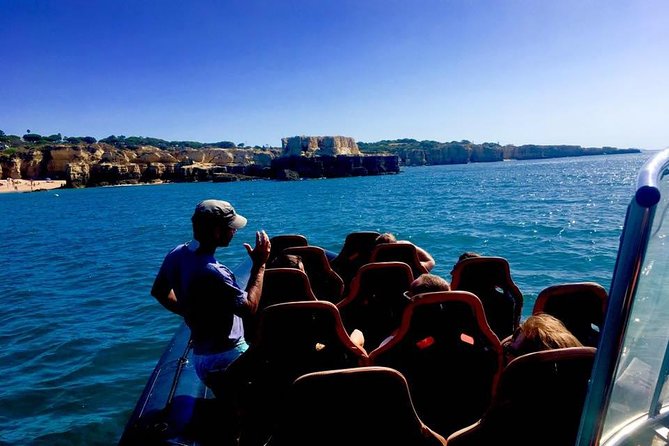 Dolphin Watching and Cave Tour from Vilamoura - Seeing the Algarve caves from the water