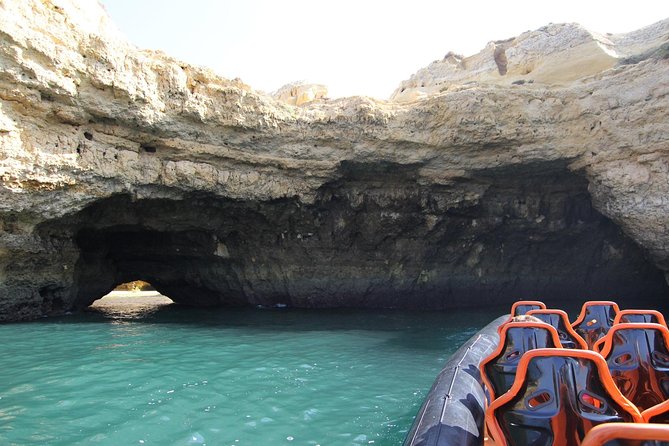 Dolphin Watching and Cave Tour from Vilamoura - The fast ride into open Atlantic water
