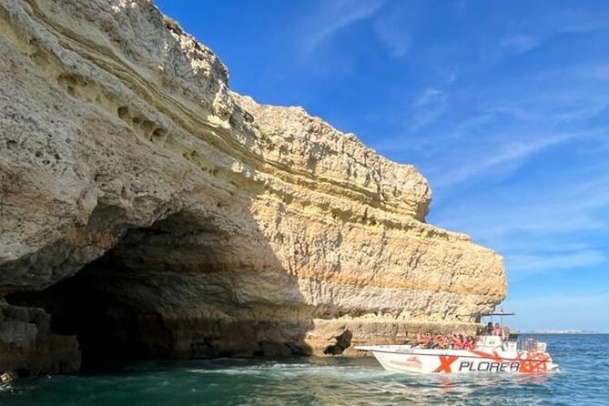 Dolphin Watching and Caves Cruise - Entering Benagil Cave when conditions permit