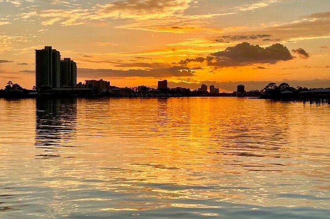 Dolphin Watching Tour in Orange Beach - Covered seating, island music, and the onboard restroom
