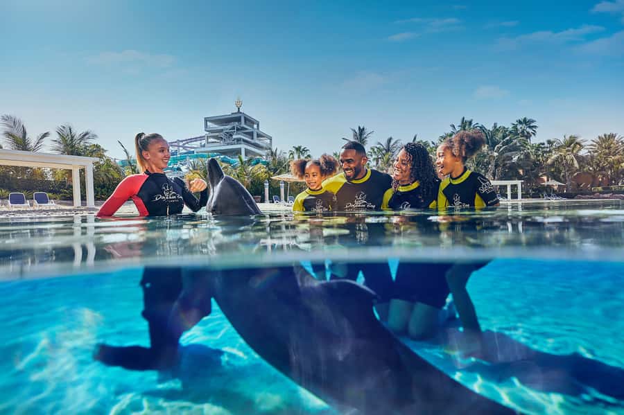 Dubai: Dolphin Encounter & Aquaventure Waterpark Ticket - Key points to know