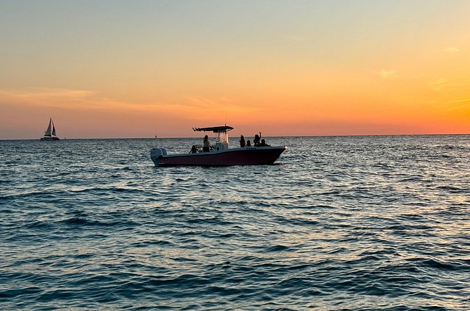 Experience Sunset and Dolphin Adventure in Panama - Looking for dolphins near evening baitfish