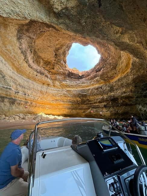 Explore Benagil, Ponta da Piedade and Dolphins in Algarve - Cruising toward Benagil Cave