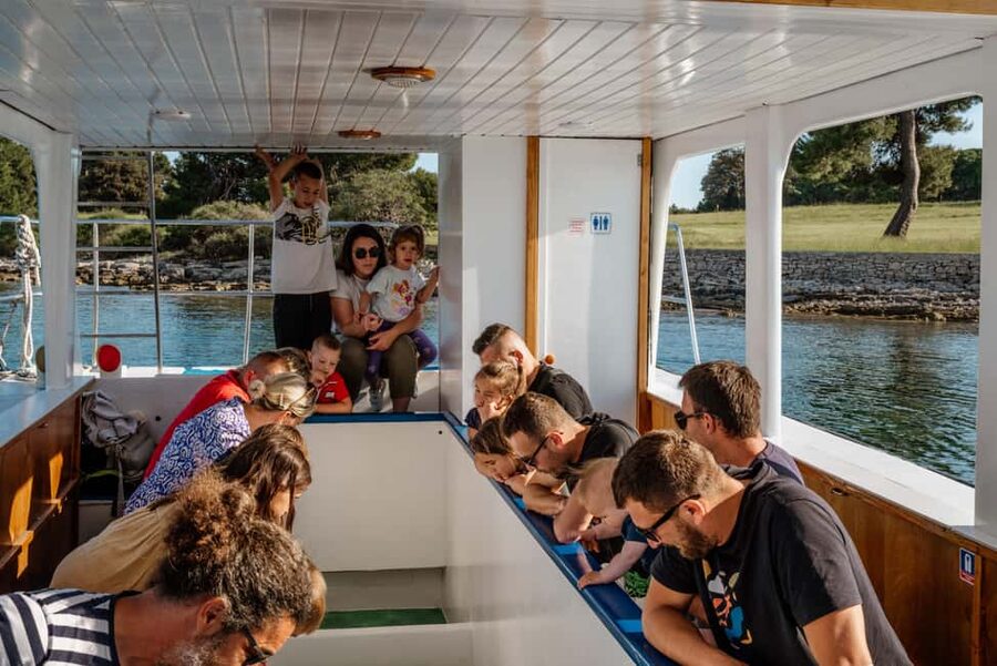 FAŽANA: DOLPHIN SAFARI - Setting out from Fažana toward the Brijun islands