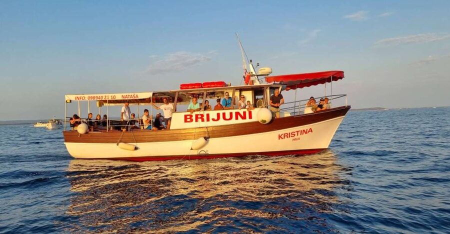 Fazana: dolphin safari and sightseeing in Brijuni at sunset - The sunset over the Adriatic