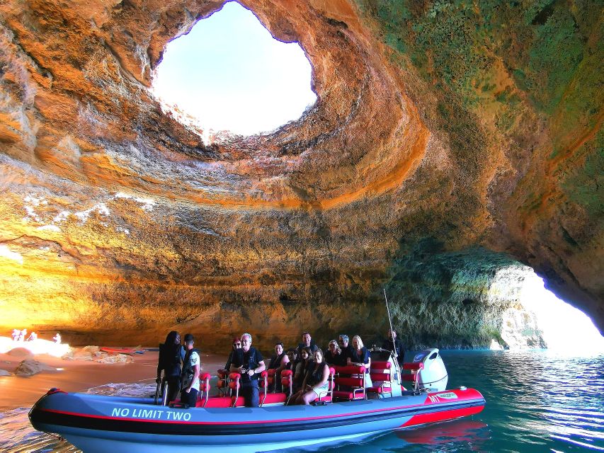 From Albufeira: Benagil Caves and Dolphins Guided Boat Tour - Who should book this tour