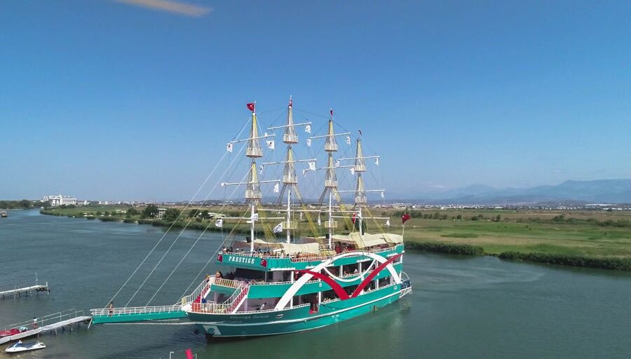 From City of Side: Dolphins Island Boat Trip with Transfer - The two-hour cruise to Dolphins Island Bay