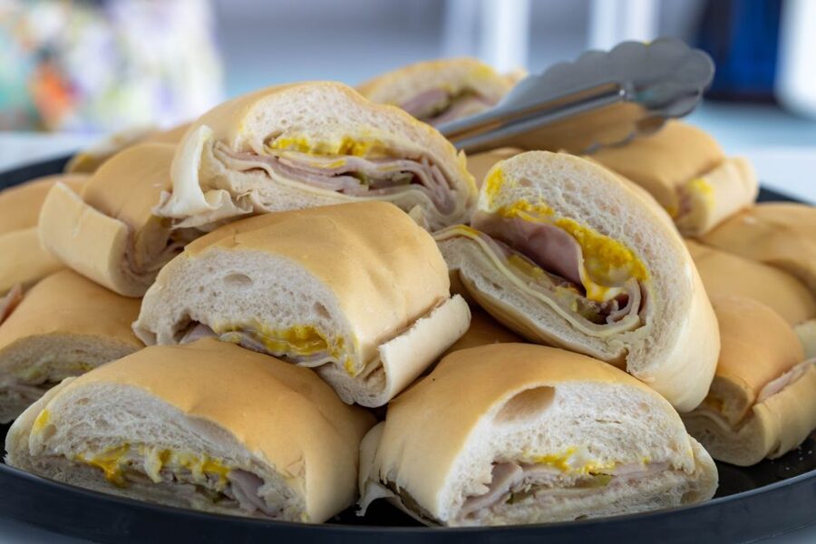 From Key West: Dolphin Watching Tour with Lunch & Drinks - Lunch arrives with plenty of choice