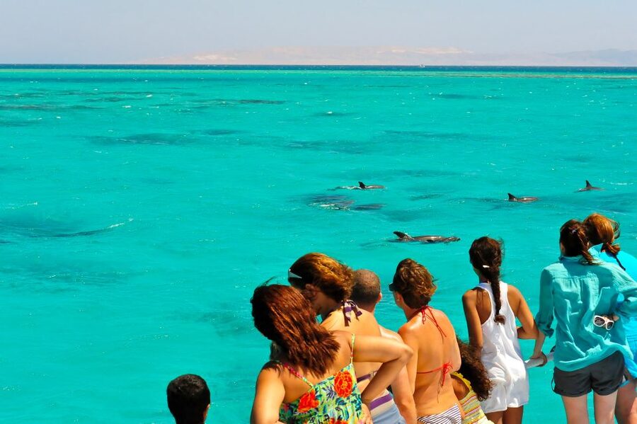 From Key West: Dolphin Watching Tour with Lunch & Drinks - Leaving Key West for open Gulf views