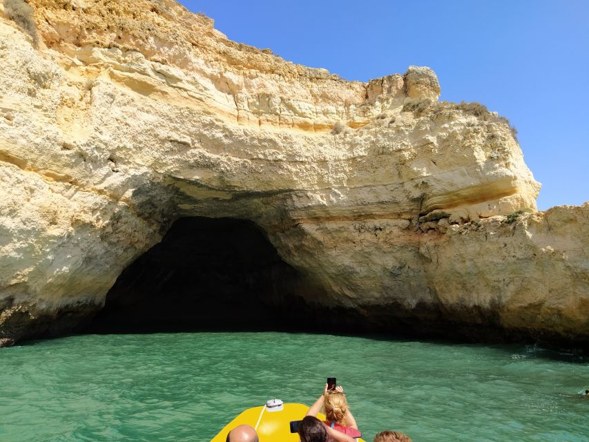 From Vilamoura: 2.5-Hour Benagil Cave and Dolphins Boat Tour - Starting at Vilamoura Marina office 15