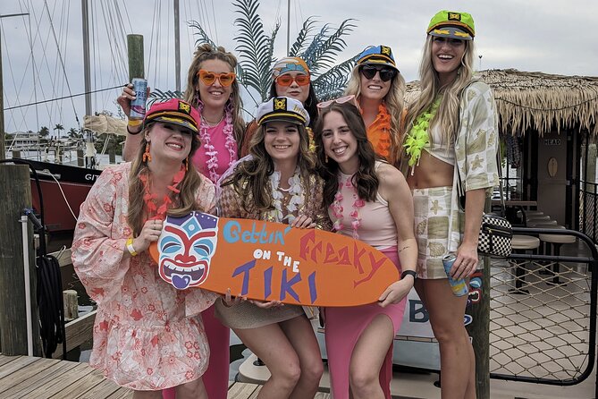 Ft Myers Beach 2 Hour Tiki Pub Fun in the Sun Dolphin Cruise - What the Fort Myers Beach tiki boat is really like
