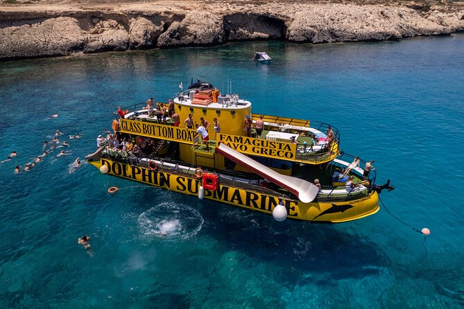 Glass Bottom Boat Dolphin Cruise to Blue Lagoon and Turtle Cove - Blue Lagoon is the main event