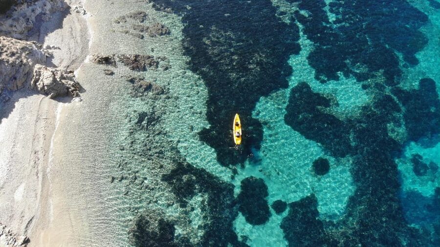 Golfo Aranci: Small group Kayak tour with Aperitif &dolphins - Key points at a glance