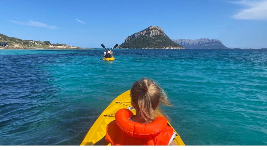 Golfo Aranci: Small group Kayak tour with Aperitif &dolphins - The fish farm is where the dolphins usually gather